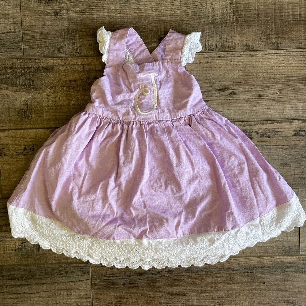 Classic Whimsy J Monogram Dress
